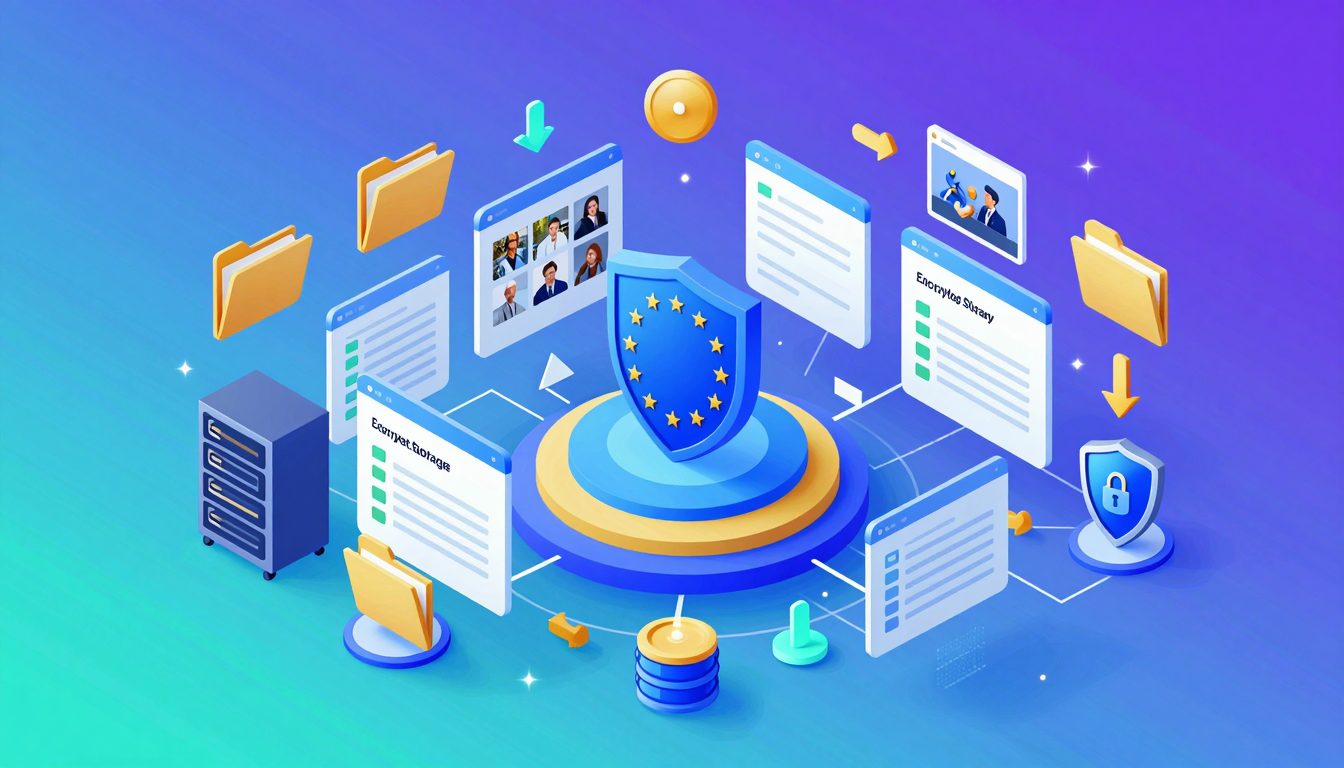 GDPR Compliant Cloud Storage: Key Features to Consider — featured image for this blog post on fii.one