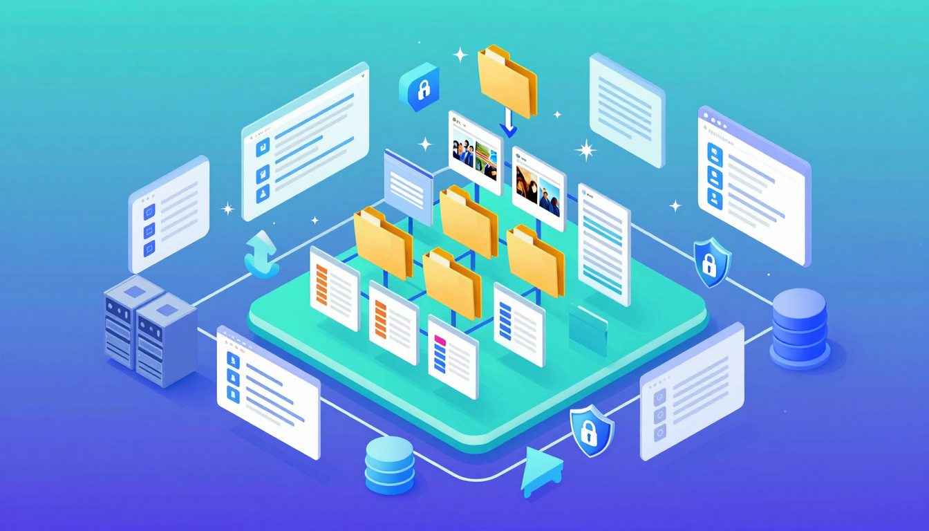 How to Organize Files in Cloud Storage Efficiently — featured image for this blog post on fii.one