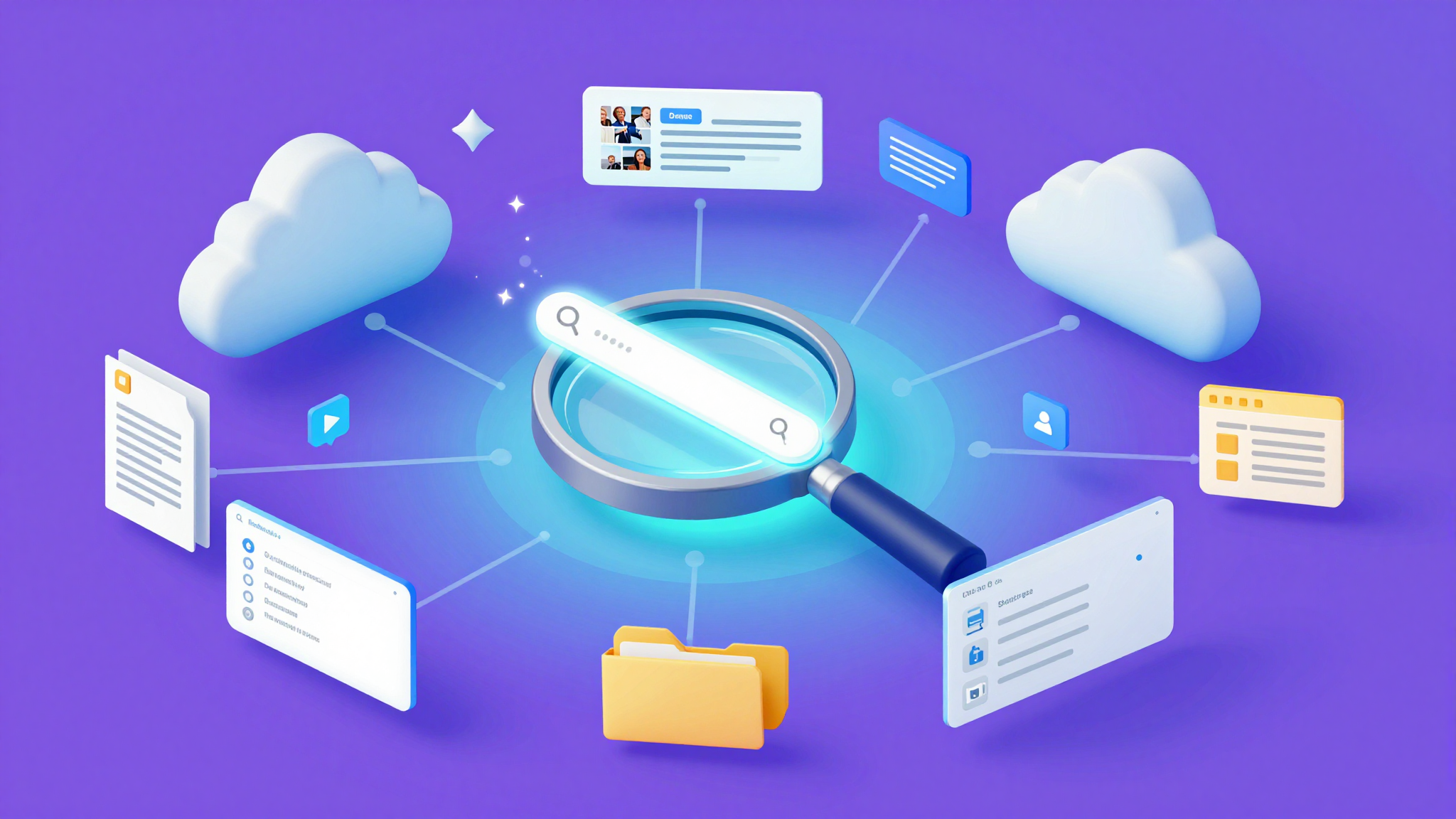 Cách tìm kiếm file trên MediaFire, Mega & Google Drive từ một nơi on fii.one