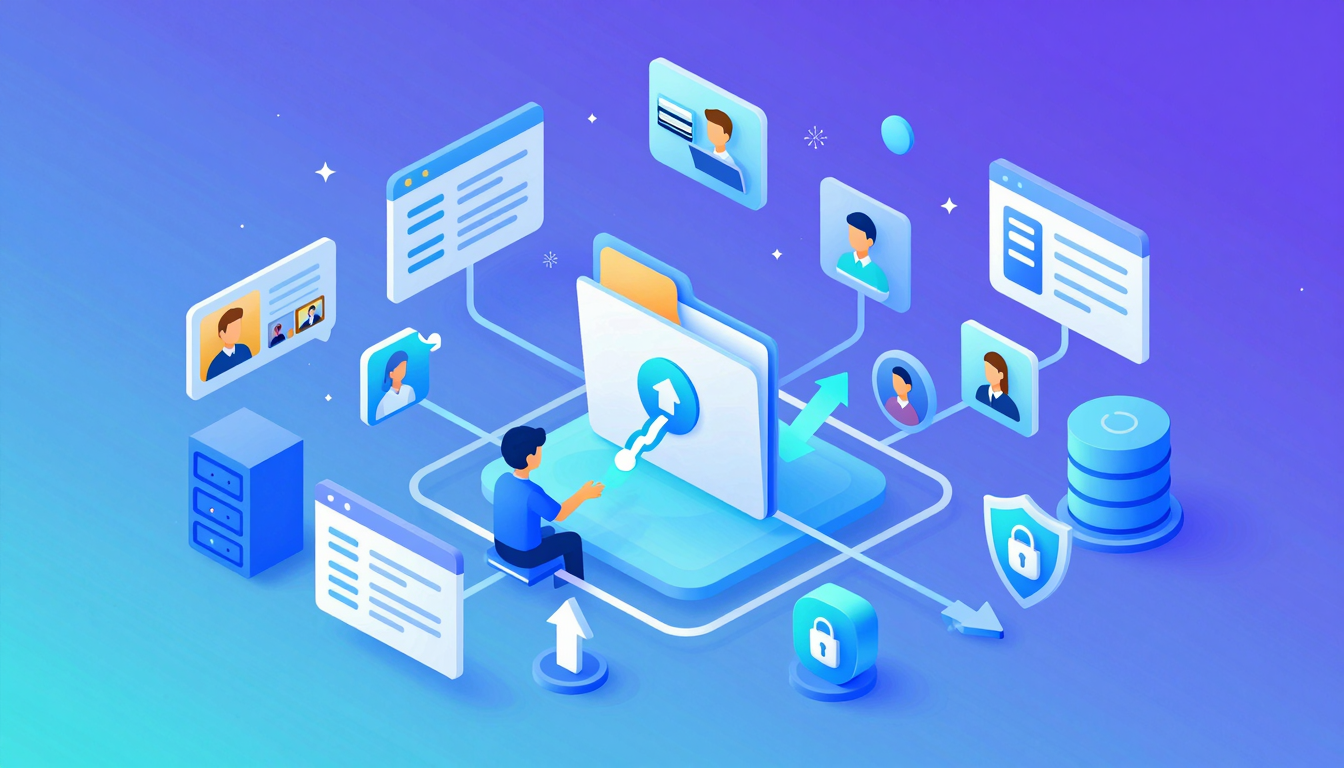 How to Share a Folder Online with a Link - Quick Guide — featured image for this blog post on fii.one