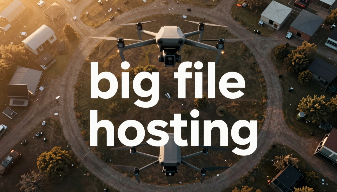 Best Big File Hosting Services for Large Uploads & Downloads — featured image for this blog post on fii.one