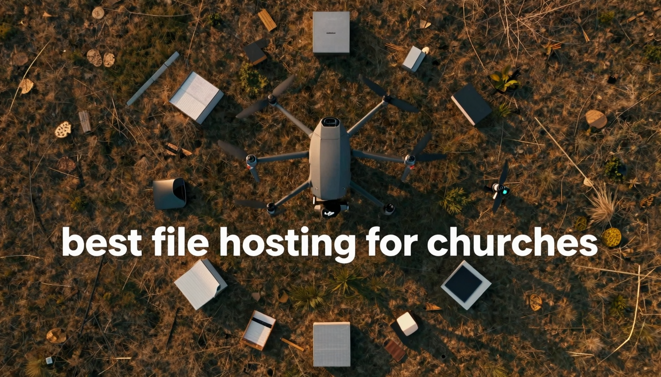 Best File Hosting for Churches in 2024 — featured image for this blog post on fii.one