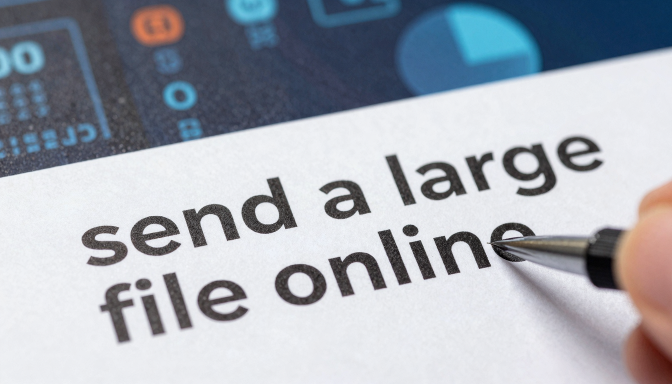 How to Send a Large File Online: Fast and Secure Methods — featured image for this blog post on fii.one