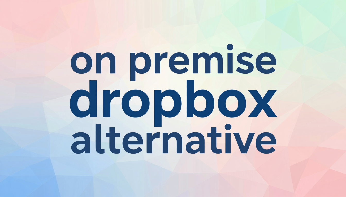 Top 5 On-Premise Dropbox Alternatives for Secure File Sharing — featured image for this blog post on fii.one
