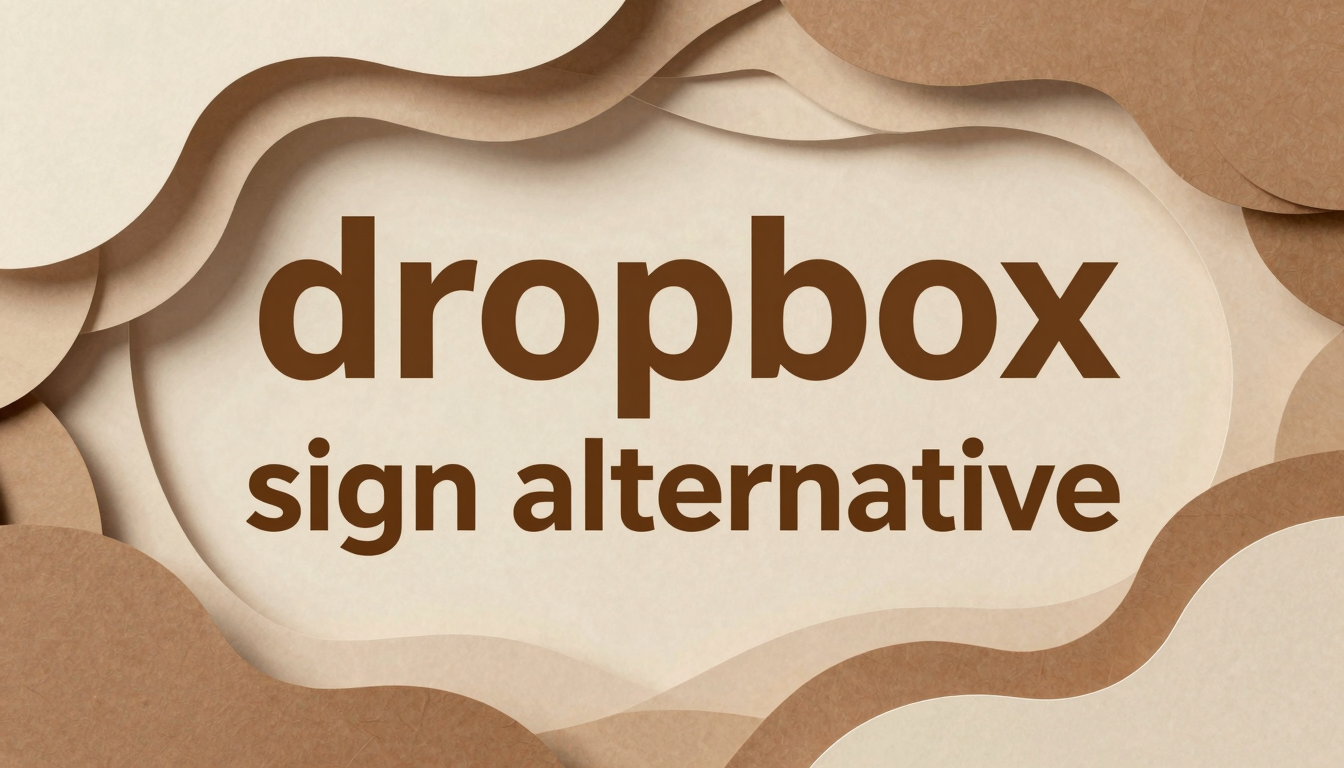 Top Dropbox Sign Alternatives in 2025 (Free & Paid) — featured image for this blog post on fii.one