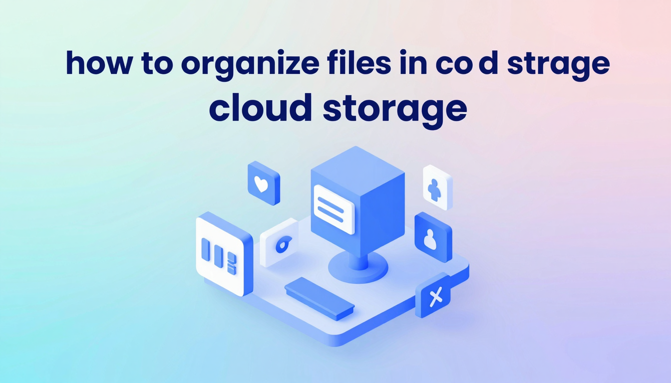 Cover for How to Organize Files in Cloud Storage Efficiently