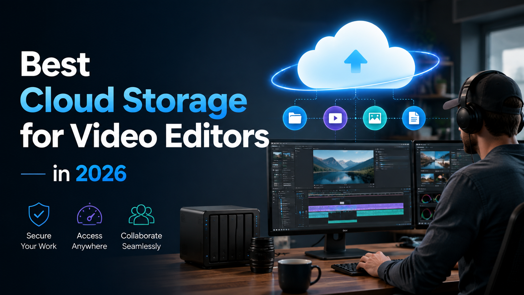 Cover for Best Cloud Storage for Video Editors in 2026