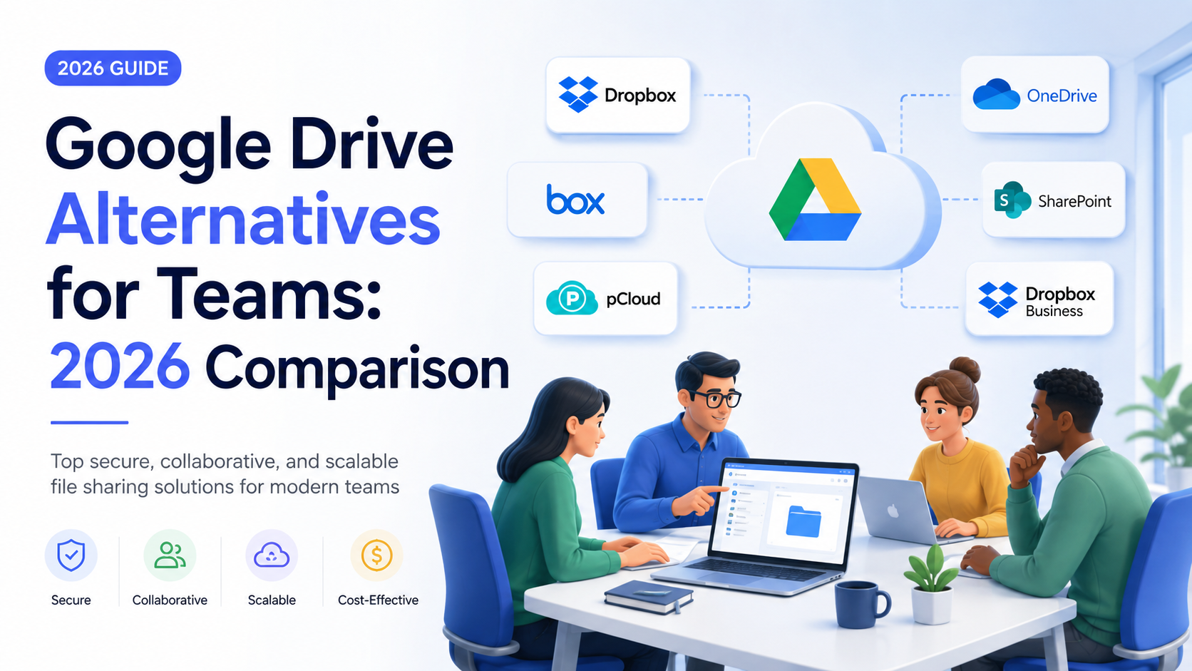 Cover for Google Drive Alternatives for Teams: 2026 Comparison