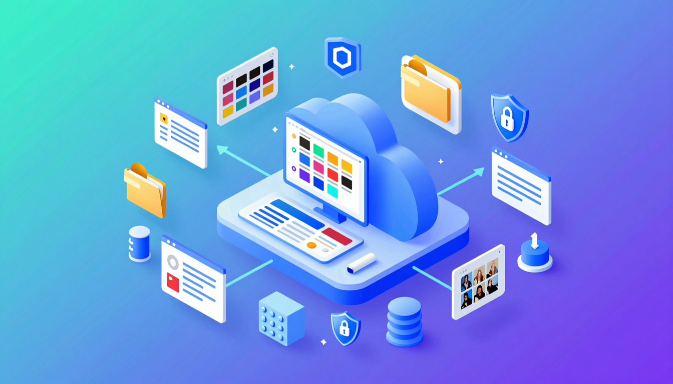 Top File Sharing Tools for Designers & Creatives in 2024 — featured image for this blog post on fii.one