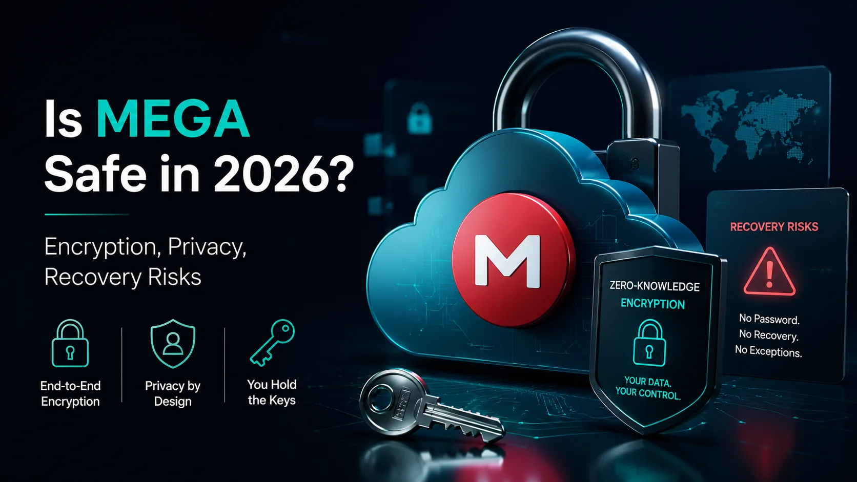Is MEGA Safe in 2026? Encryption, Privacy & Security Verdict on fii.one