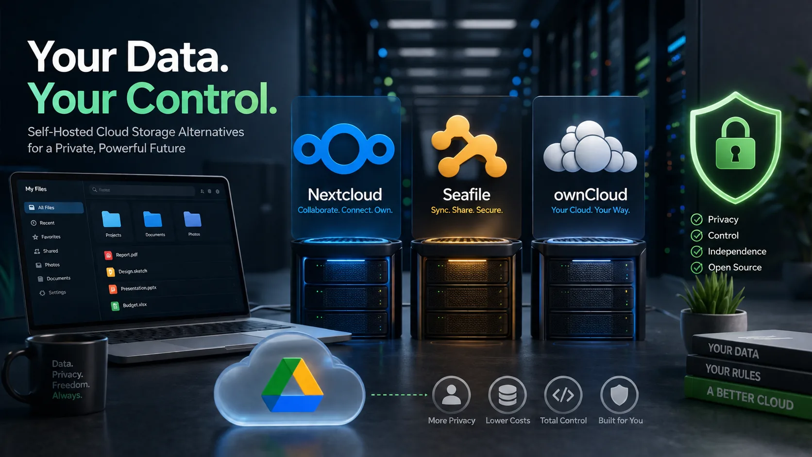 Cover for Alternatif Google Drive Self-Hosted Terbaik 2026: Panduan Setup